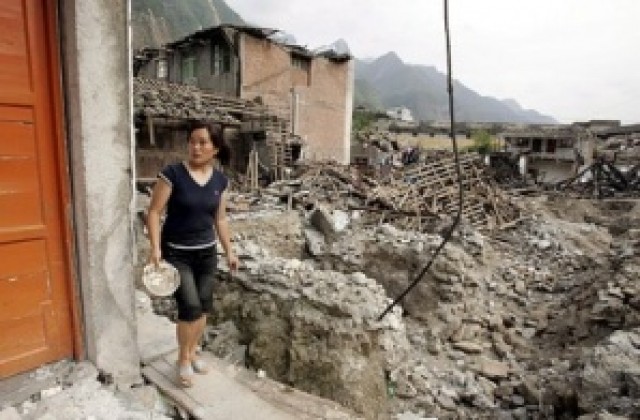 Загубите от земетресението в Китай надхвърлят 146 млрд. долара