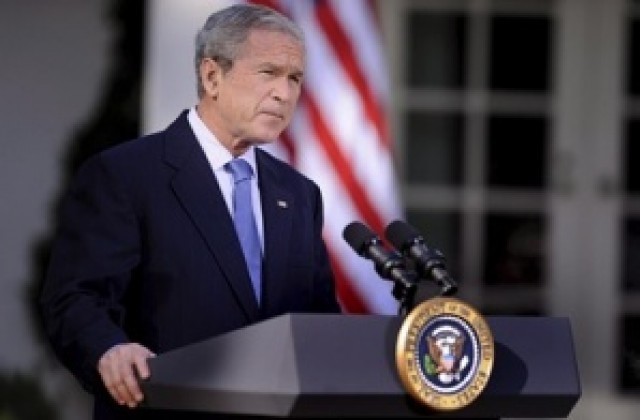Буш: Правим всичко за възстановяване стабилността на пазарите