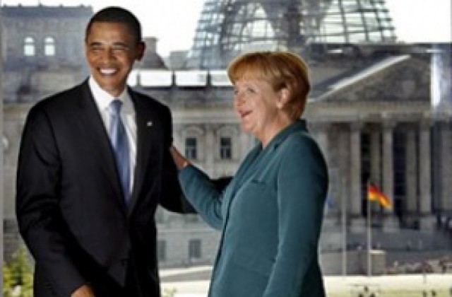 Обама и Меркел щели да поддържат тясно сътрудничество