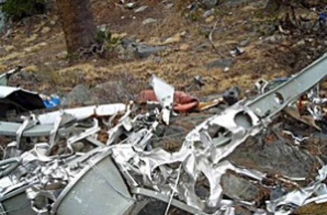 Германски хеликоптер се разби в Алпите