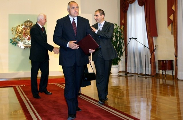 Само министри от ГЕРБ в новия кабинет, категоричен е Борисов