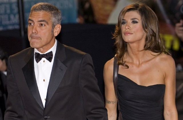 Клуни и Елизабет най-сетне се целунаха