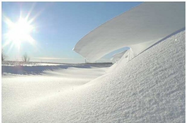 50 см снежни  преспи затрупаха  Малко Търново