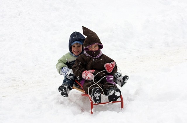 160 см сняг в родопското село Манастир