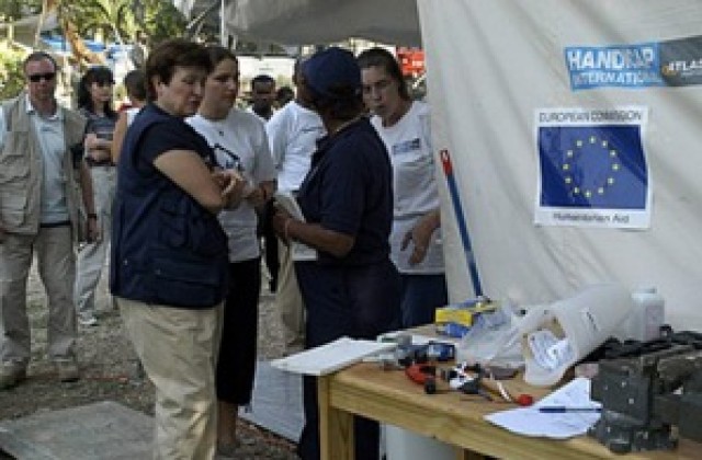 Кристалина Георгиева в Чили, мисли как ЕС да помогне