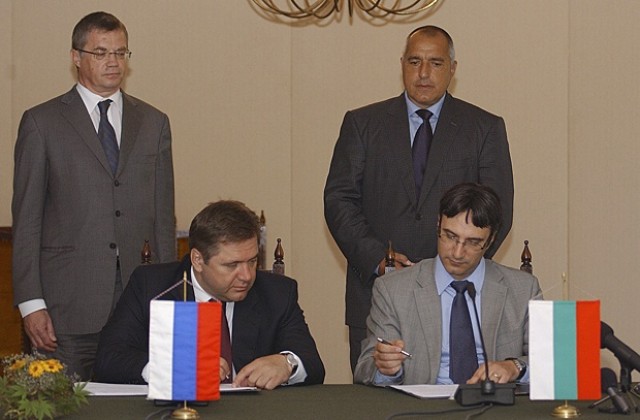 България и Русия подписаха пътната карта за „Южен поток”