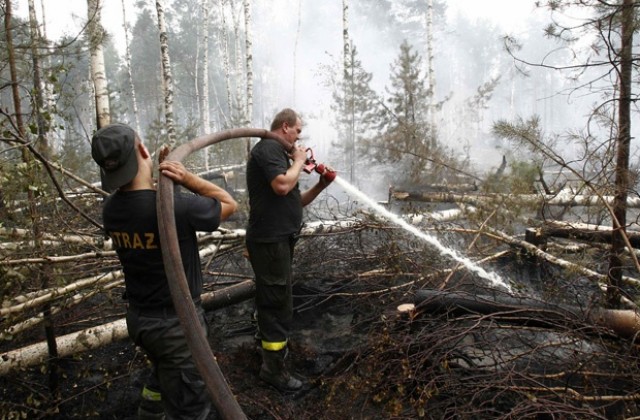 Площта на пожарите в Русия се е увеличила 40 пъти за денонощие