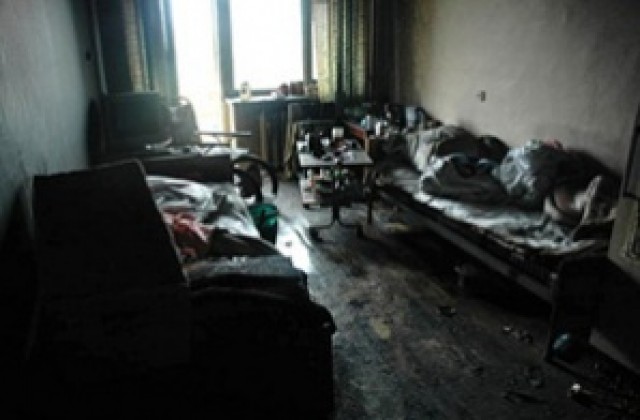 Пожар в московско студентско общежитие