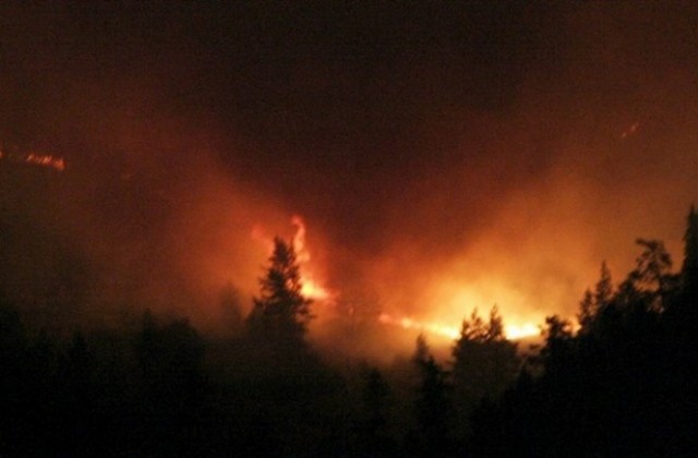 Повече от 1 100 души гасят горските пожари днес