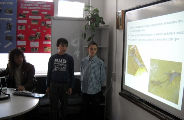 Деца от Кюстендил в акция за спасяването на алпийския тритон