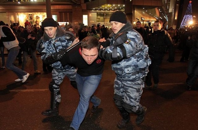 Около 800 души са арестувани превантивно в Москва