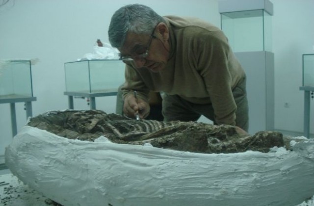 Момчето на 8000 г., намерено при разкопки край Крум,  жертва на убийство