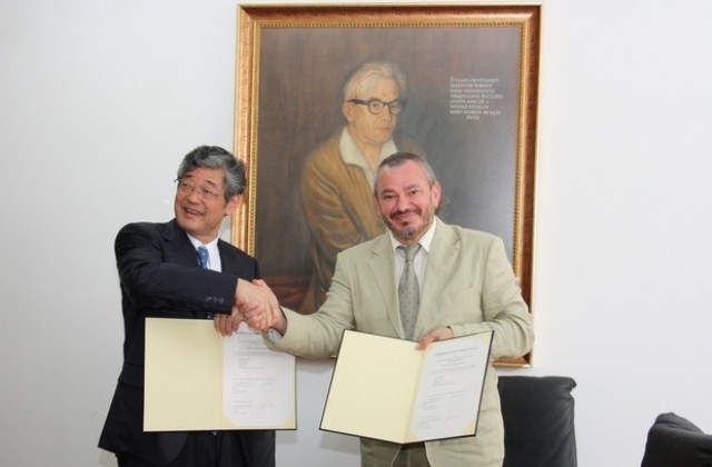 ВТУ подписа меморандум с японско висше учебно заведение