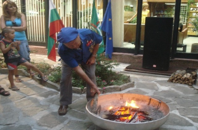 Музеят в Димитровград пак запали бригадирски огън