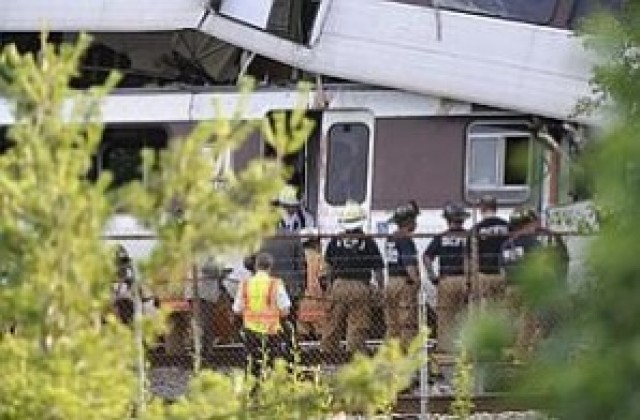 Два влака се сблъскаха в САЩ, има десетки ранени