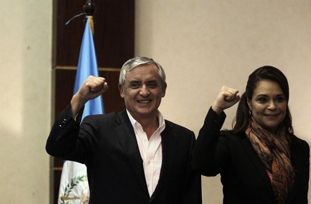 Ото Перес Молина печели президентските избори в Гватемала