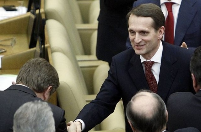 Сергей Наришкин е новият председател на Държавната дума на Русия