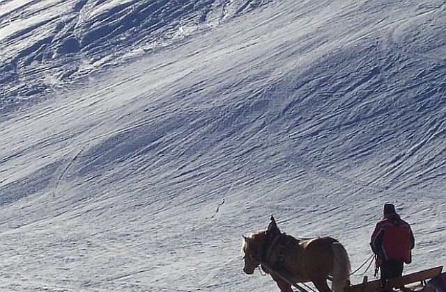 Млад мъж с коня си спасявал бедстващи хора в студените зимни дни