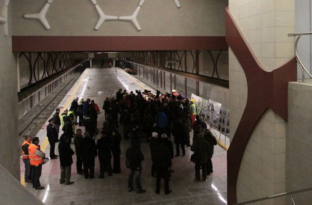 Откриват нов участък на столичното метро