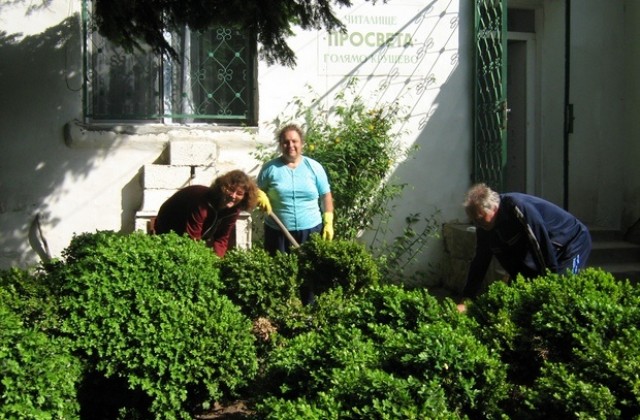 Село Голямо Крушево се включи в инициативата „Да изчистим България за един ден”