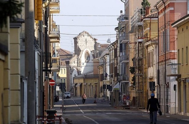 Ново земетресение в областта Емилия Романя в Италия