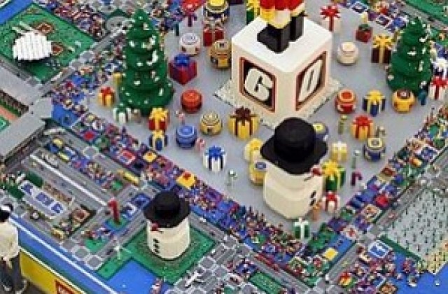 В Лондон построиха най-високата кула от LEGO в света