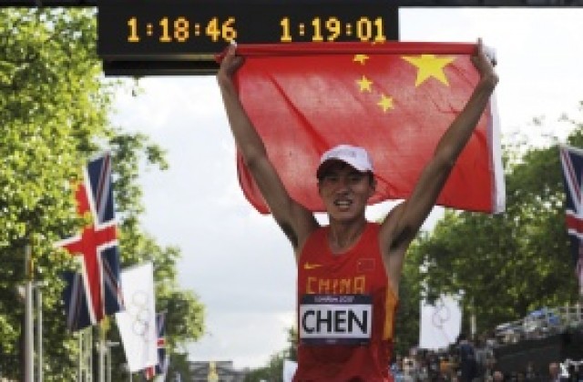 Чън Дин спечели златото по лека атлетика на 20 километра спортно ходене
