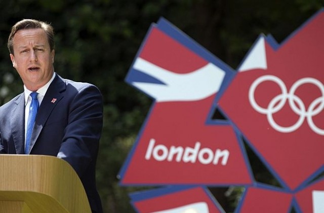Британският премиер похвали домакинството на олимпиадата в Лондон