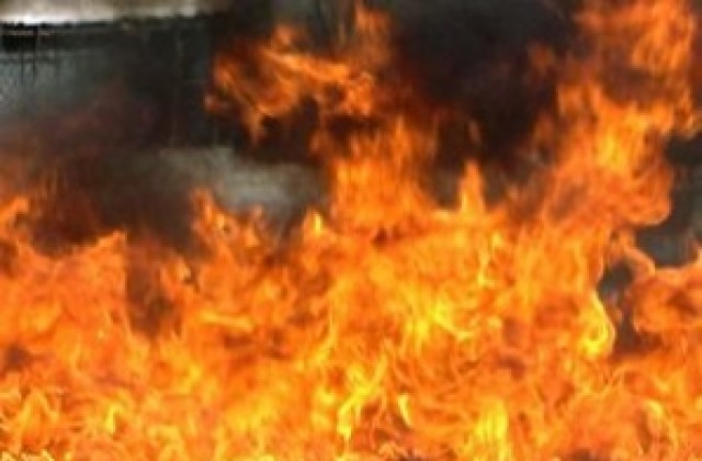Изгоря сеновал в Караново