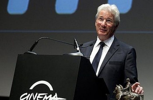 Ричард Гиър с почетна награда от кинофеста в Цюрих