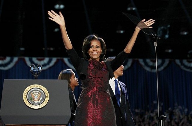 Мишел Обама, големият коз на съпруга си, президента Обама