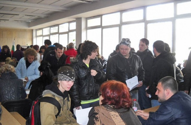 Стотици потърсиха работа на трудовата борса в Добрич