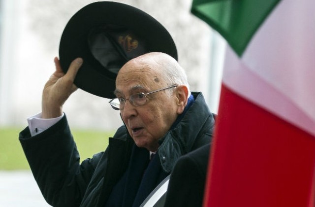 Джорджо Наполитано бе преизбран за президент на Италия
