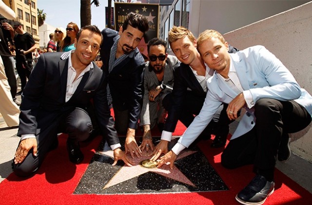 Backstreet Boys със звезда в Алеята на славата