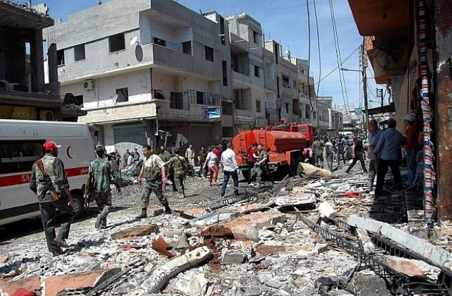 Двоен атентат взе над 100 жертви в Сирия