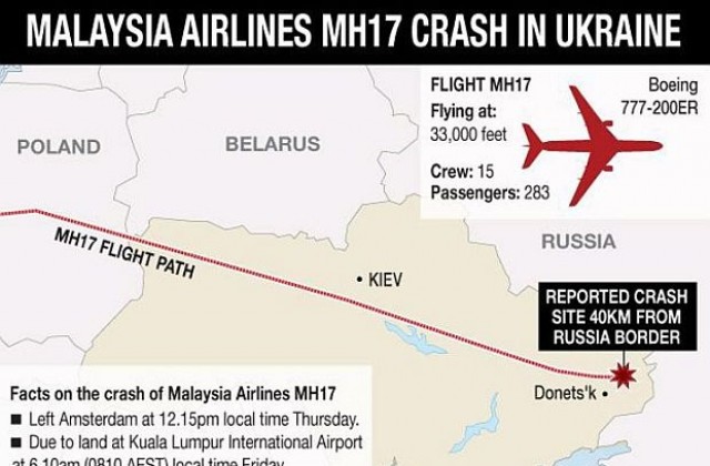 Журналист: Ако полет MH17 e свален умишлено, това е свиреп знак