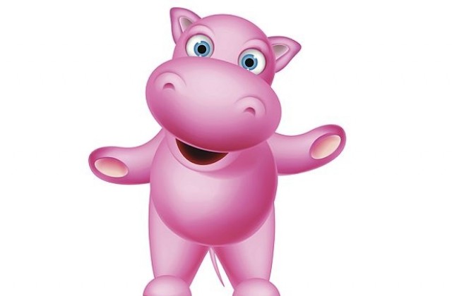 Розово ли е млякото на хипопотамите и защо?
