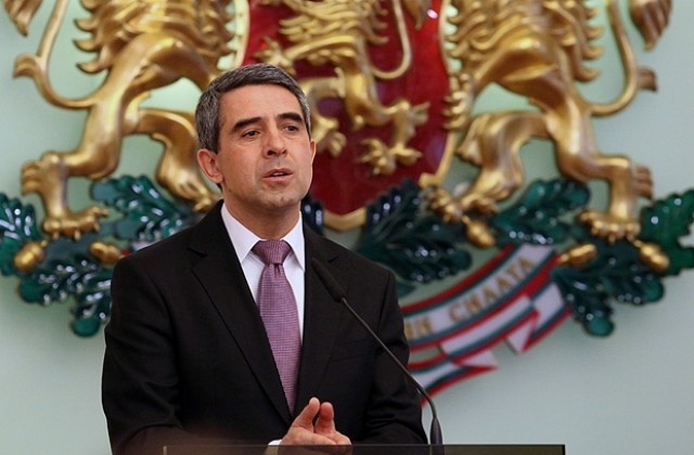Президентът Росен Плевнелиев представя служебното правителство