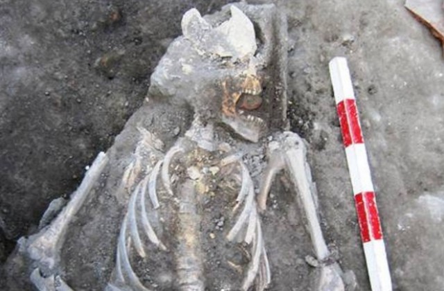 Вампир и в Пловдив откриха археолози
