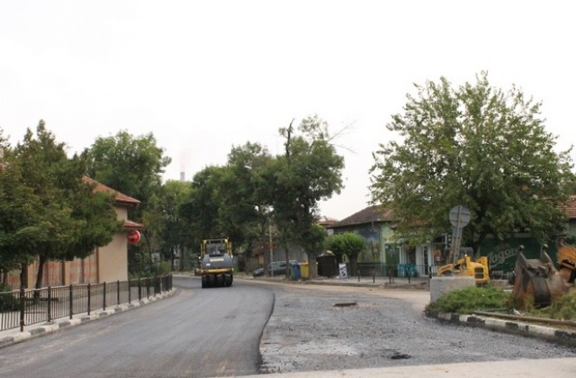 Започна асфалтирането след  Водния цикъл в Димитровград