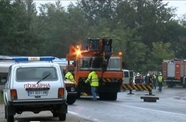 Румънски автобус се обърна при Хаинбоаз, загина млада жена