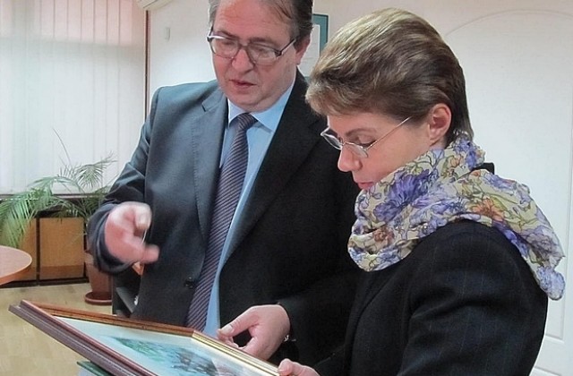 Областният управител прие Татяна Грушко-новият Генерален консул на Русия в Русе