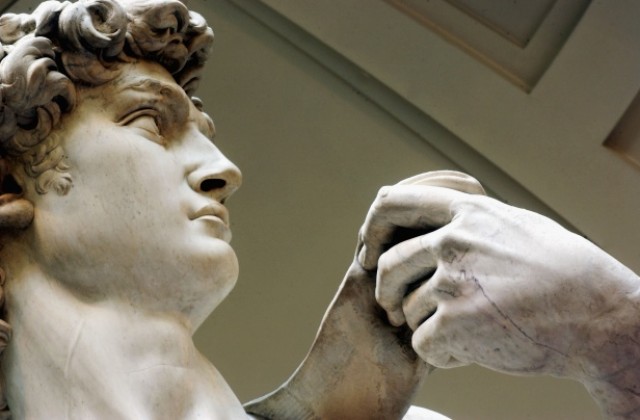 Флоренция укрепва статуята на Давид от Микеланджело