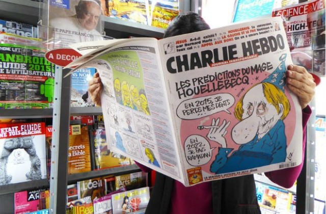 Седмичникът Шарли ебдо отдавна предизвиква гнева на мюсюлманите