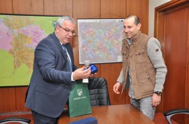 Мартин Петров се срещна с кмета на Враца