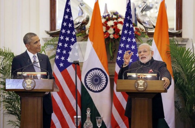 Обама и Моди обявиха пробив в двустранните отношения в ядрената енергетика