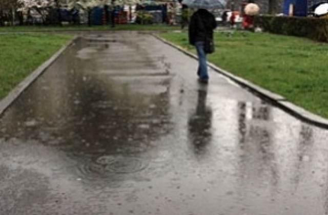 31,5 л/кв.м. дъжд падна в Хасково, днес продължава да вали