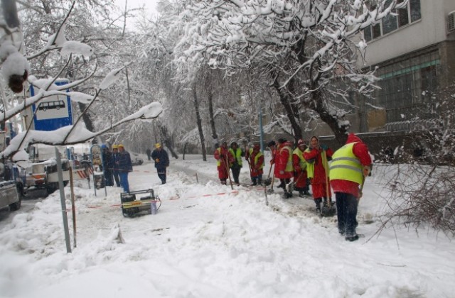 Над 500 души ще „борят“ снега в Пловдив