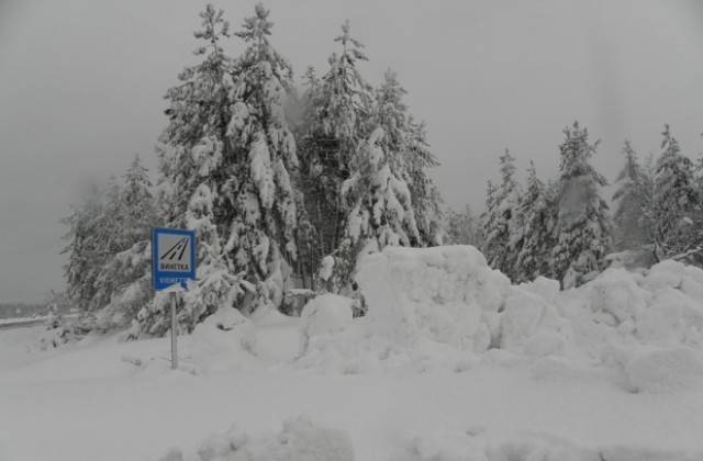 Половин България остава под снега, стотици места са без ток