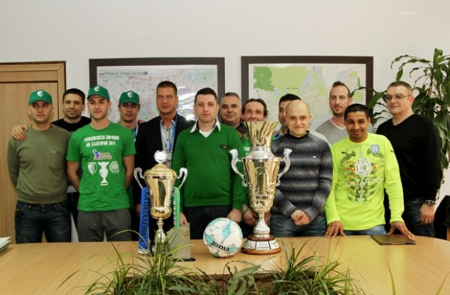 Старозагорски отбор за първи път супершампион по минифутбол на България